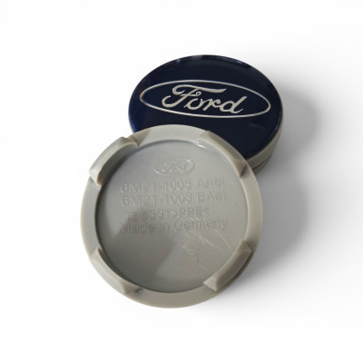 Ковпачки (заглушки) в диски Ford синій 54,5\50 мм 6М21-1003АА (ВА)